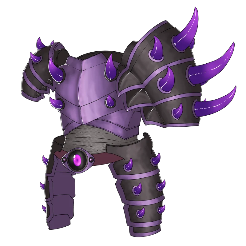 Armure à pointes